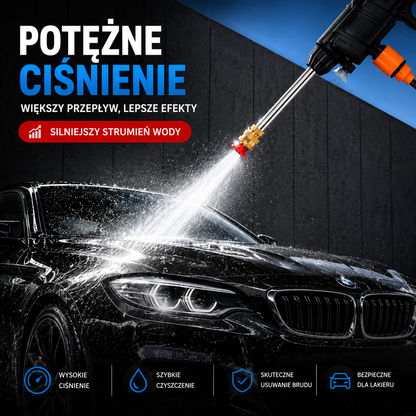 MobiWash™ - Mobilna Myjka Akumulatorowa z Zestawem Akcesoriów